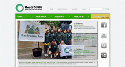 Desktop Screenshot of hnutiduha.cz